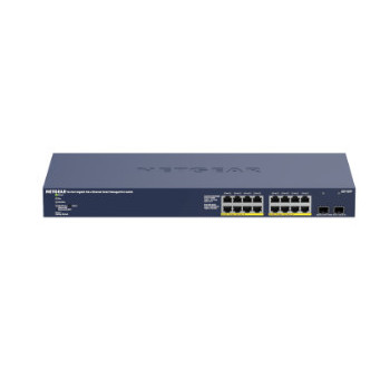 NETGEAR GS716TP-100EUS Zarządzany L2 L3 L4 Gigabit Ethernet (10 100 1000) Obsługa PoE Niebieski