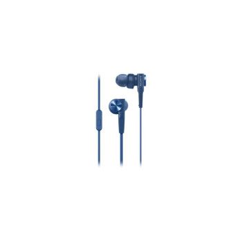 Sony MDR-XB55AP Słuchawki Przewodowa Douszny Niebieski