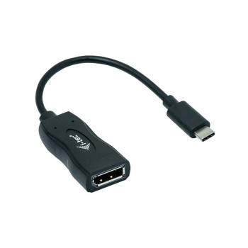 i-tec C31DP60HZP adapter kablowy 0,15 m USB-C 3.1 DisplayPort Czarny