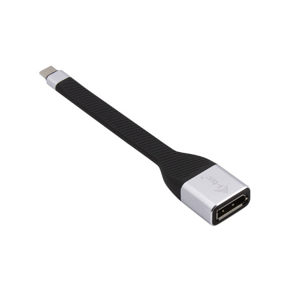 i-tec C31FLATDP60HZ adapter kablowy 0,11 m USB Type-C DisplayPort Czarny i-tec C31FLATDP60HZ adapter kablowy 0,11 m USB Type-C DisplayPort Czarny