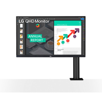 LG 27QN880-B LED display 68,6 cm (27") 2560 x 1440 px Quad HD LCD Czarny