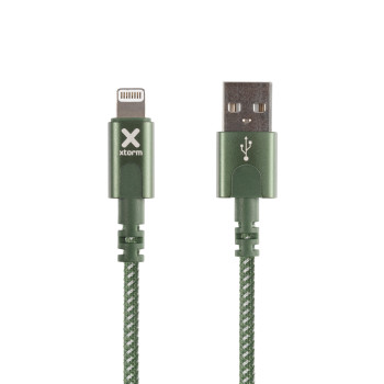 Xtorm CX2012 kabel do telefonu Zielony 1 m Lightning USB A