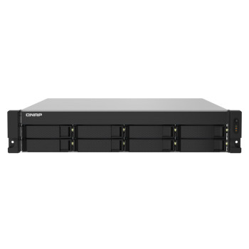 QNAP TS-832PXU NAS Rack (2U) Przewodowa sieć LAN Aluminium, Czarny AL324
