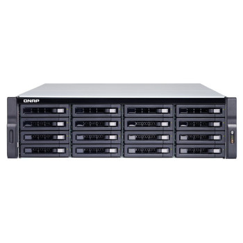 QNAP TS-1683XU-RP NAS Rack (3U) Przewodowa sieć LAN Czarny E-2124