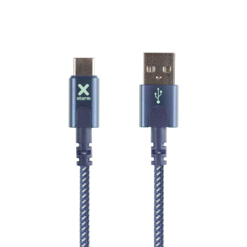 Xtorm CX2054 kabel USB 1 m USB 2.0 USB A USB C Niebieski