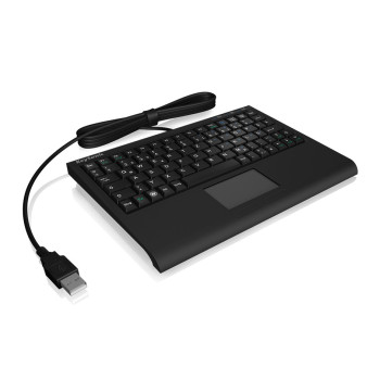 KeySonic ACK-3410 klawiatura USB US English Czarny
