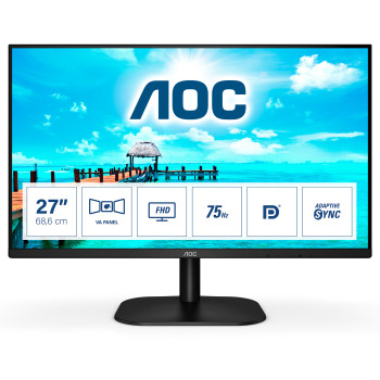 AOC B2 27B2QAM LED display 68,6 cm (27") 1920 x 1080 px Full HD Czarny