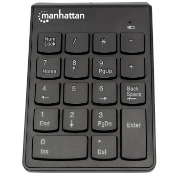 Manhattan 178846 klawiatura numeryczna Notebook PC RF Wireless Czarny