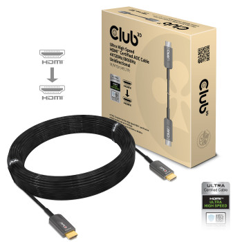 CLUB3D CAC-1377 kabel HDMI 15 m HDMI Typu A (Standard) Czarny