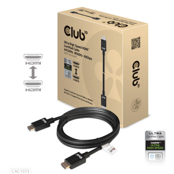 CLUB3D cac-1373 HDMI Czarny