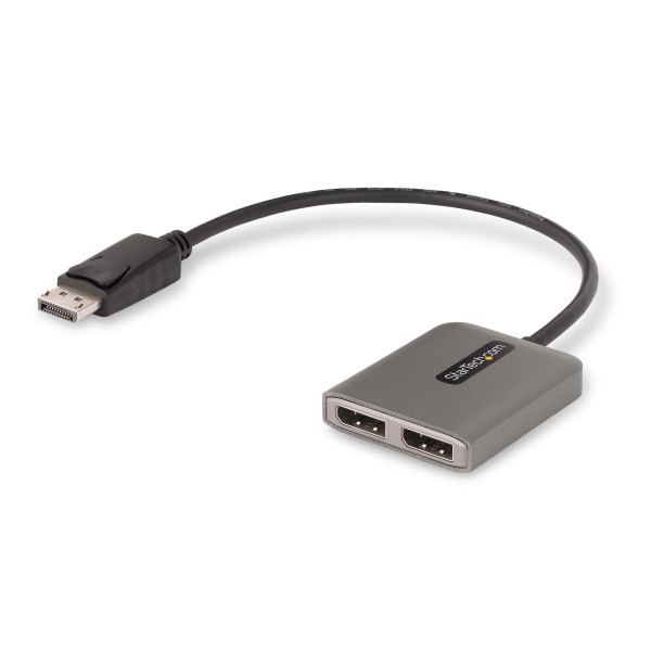 StarTech.com MST14DP122DP adapter kablowy 0,3 m DisplayPort 2 x DVI Szary StarTech.com MST14DP122DP adapter kablowy 0,3 m DisplayPort 2 x DVI Szary