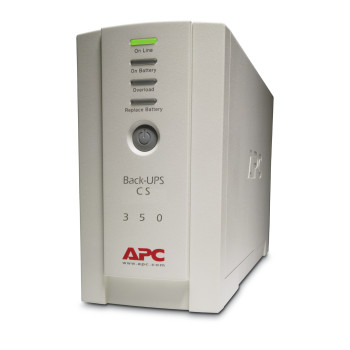 APC Back-UPS Czuwanie (Offline) 0,35 kVA 210 W 4 x gniazdo sieciowe