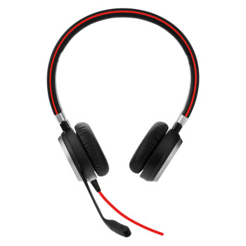 Jabra Evolve 40 MS Stereo Zestaw słuchawkowy Przewodowa Opaska na głowę Biuro centrum telefoniczne Czarny