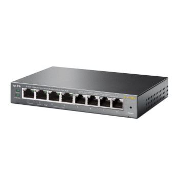 TP-Link TL-SG108PE Zarządzany L2 Gigabit Ethernet (10 100 1000) Obsługa PoE Czarny