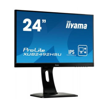 iiyama ProLite XUB2492HSU-B1 LED display 60,5 cm (23.8") 1920 x 1080 px Full HD LCD Czarny