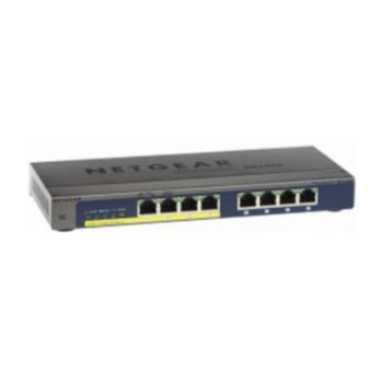 NETGEAR GS108PP Nie zarządzany Gigabit Ethernet (10 100 1000) Obsługa PoE Czarny