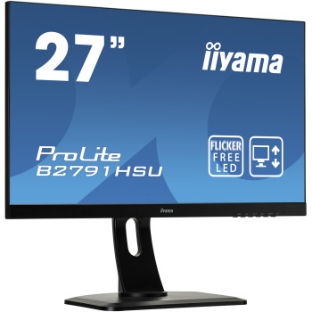 iiyama ProLite B2791HSU-B1 LED display 68,6 cm (27") 1920 x 1080 px Full HD Czarny