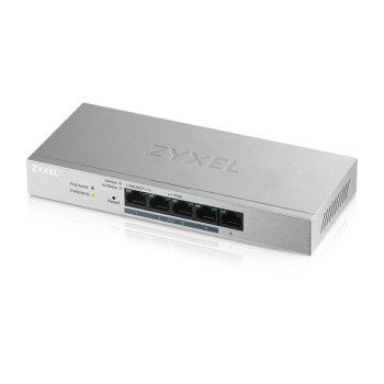 Zyxel GS1200-5HP v2 Zarządzany Gigabit Ethernet (10 100 1000) Obsługa PoE Szary