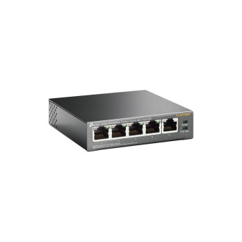 TP-Link TL-SF1005P Nie zarządzany Fast Ethernet (10 100) Obsługa PoE Czarny