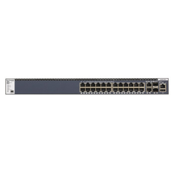 NETGEAR M4300-28G Zarządzany L3 Gigabit Ethernet (10 100 1000) 1U Czarny