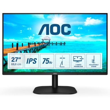AOC B2 27B2H EU LED display 68,6 cm (27") 1920 x 1080 px Full HD Czarny
