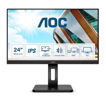 AOC P2 24P2C LED display 60,5 cm (23.8") 1920 x 1080 px Full HD Czarny