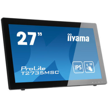 iiyama ProLite T2735MSC-B3 monitor komputerowy 68,6 cm (27") 1920 x 1080 px Full HD LED Ekran dotykowy Czarny