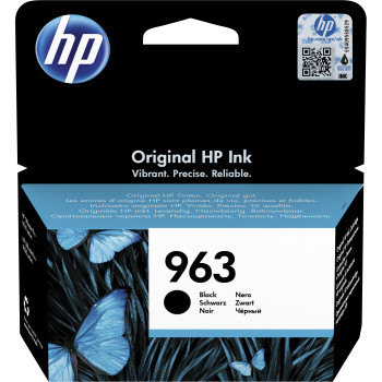 HP 963 oryginalny wkład atramentowy czarny