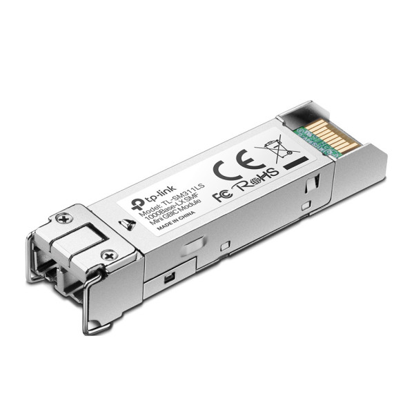 TP-Link TL-SM311LS V3 moduł przekaźników sieciowych Swiatłowód 1250 Mbit s 1310 nm TP-Link TL-SM311LS V3 moduł przekaźników sieciowych Swiatłowód 1250 Mbit s 1310 nm
