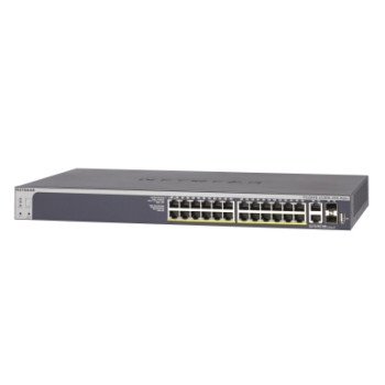 NETGEAR S3300-28X-PoE+ L2 L3 10G Ethernet (100 1000 10000) Obsługa PoE Czarny