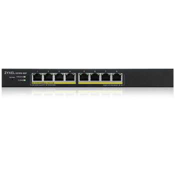 Zyxel GS1915-8EP Zarządzany L2 Gigabit Ethernet (10 100 1000) Obsługa PoE Czarny