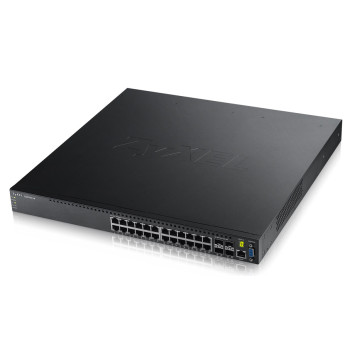 Zyxel GS3700-24 Zarządzany L2+ Gigabit Ethernet (10 100 1000) Czarny