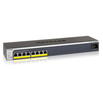 NETGEAR GS408EPP Zarządzany L2 Gigabit Ethernet (10 100 1000) Obsługa PoE 1U Czarny