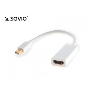 SAVIO CL-57 Adapter mini Displayport M - HDMI AF