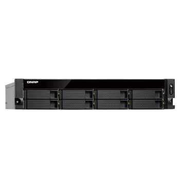 QNAP TS-863XU-RP NAS Rack (2U) Przewodowa sieć LAN Czarny GX-420MC