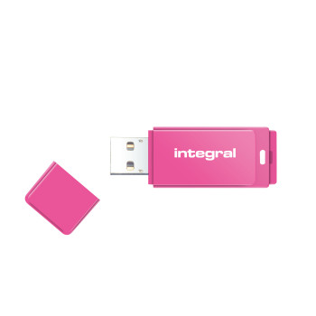 Integral 64GB USB2.0 DRIVE NEON PINK pamięć USB USB Typu-A 2.0 Różowy