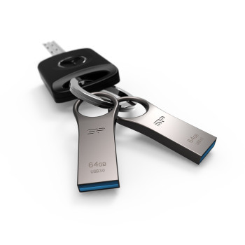 Silicon Power Jewel J80 pamięć USB 64 GB USB Typu-A 3.2 Gen 1 (3.1 Gen 1) Tytan