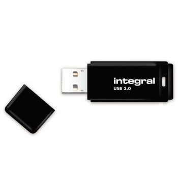 Integral BLACK 3.0 pamięć USB 64 GB USB Typu-A 3.2 Gen 1 (3.1 Gen 1) Czarny