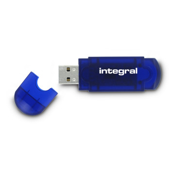 Integral 128GB USB2.0 DRIVE EVO BLUE pamięć USB USB Typu-A 2.0 Niebieski