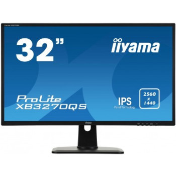 iiyama ProLite XB3270QS-B1 monitor komputerowy 80 cm (31.5") 2560 x 1440 px Quad HD LED Czarny