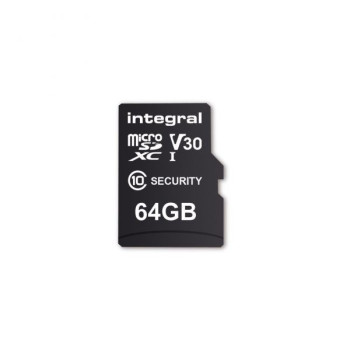 Integral INMSDX64G10-SEC pamięć flash 64 GB MicroSDXC UHS-I Klasa 10