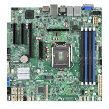 Intel DBS1200SPL płyta główna Intel® C236 LGA 1151 (Socket H4) micro ATX