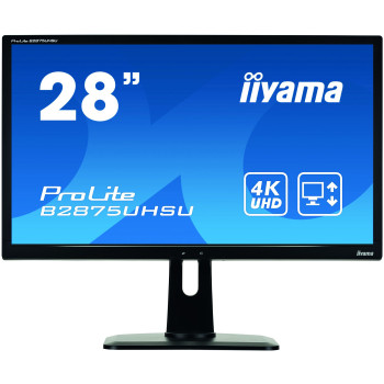 iiyama ProLite B2875UHSU-B1 monitor komputerowy 71,1 cm (28") 3840 x 2160 px 4K Ultra HD LED Czarny