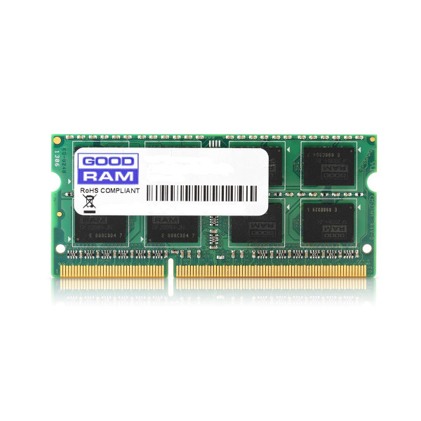 Goodram 4GB DDR3 SO-DIMM moduł pamięci 1 x 4 GB 1600 Mhz Goodram 4GB DDR3 SO-DIMM moduł pamięci 1 x 4 GB 1600 Mhz