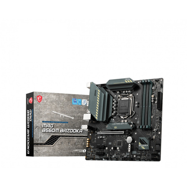 MSI MAG B560M BAZOOKA płyta główna Intel B560 LGA 1200 micro ATX MSI MAG B560M BAZOOKA płyta główna Intel B560 LGA 1200 micro ATX