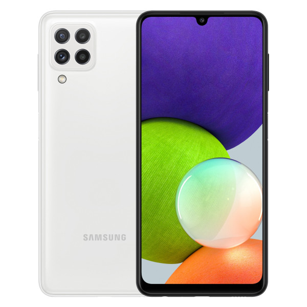 Samsung Galaxy A22 SM-A225F 16,3 cm (6.4") Dual SIM 4G USB Type-C 4 GB 64 GB 5000 mAh Biały Samsung Galaxy A22 SM-A225F 16,3 cm (6.4") Dual SIM 4G USB Type-C 4 GB 64 GB 5000 mAh Biały