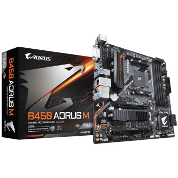 Gigabyte B450 AORUS M (rev. 1.0) AMD B450 Socket AM4 micro ATX