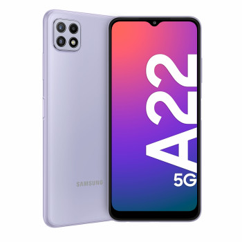 Samsung Galaxy A22 5G SM-A226B 16,8 cm (6.6") Dual SIM USB Type-C 4 GB 64 GB 5000 mAh Fioletowy