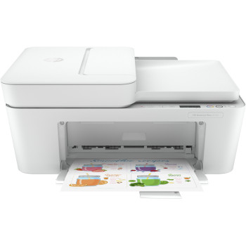 HP DeskJet Plus Urządzenie wielofunkcyjne 4120, W kolorze, Drukarka do Dom, Drukowanie, kopiowanie, skanowanie, bezprzewodowe,