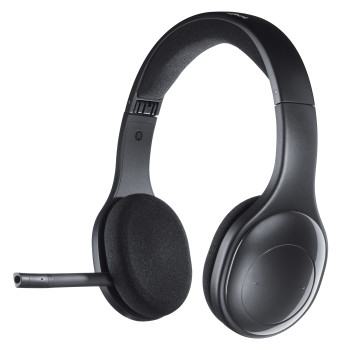 Logitech H800 Bluetooth Wireless Headset Zestaw słuchawkowy Bezprzewodowy Opaska na głowę Biuro centrum telefoniczne Czarny